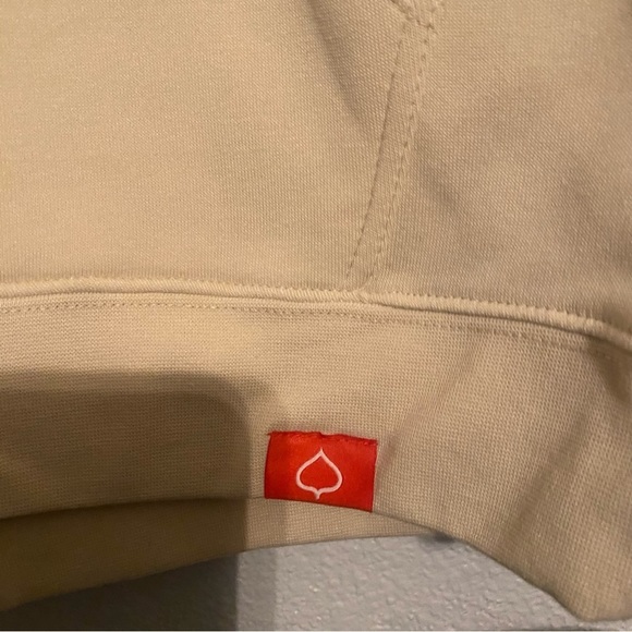 ASPENX Olsen Tri Blend Fleece Hoodie cream  (Ivory ) available brand new - Picture 5 of 7